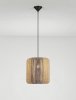 Lampa wisząca sznurkowa pleciona owalna boho rystykalna industrialna nad stół do salonu sypialni ZORTINA LE45350 Luces Exclusivas
